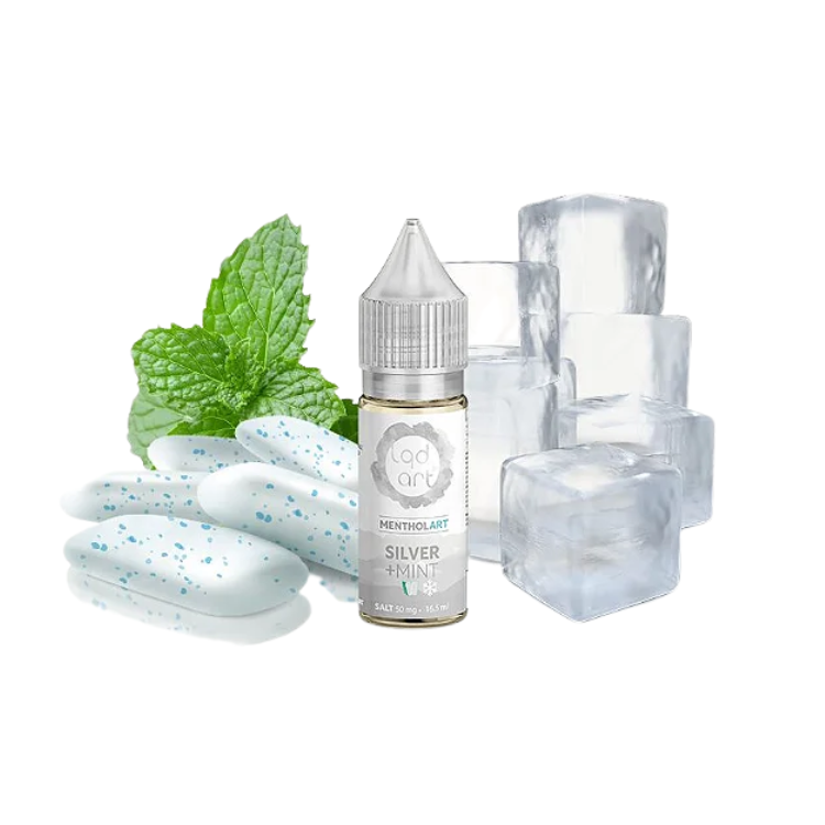 Juice Nic Salt Silver Mint - Menthol