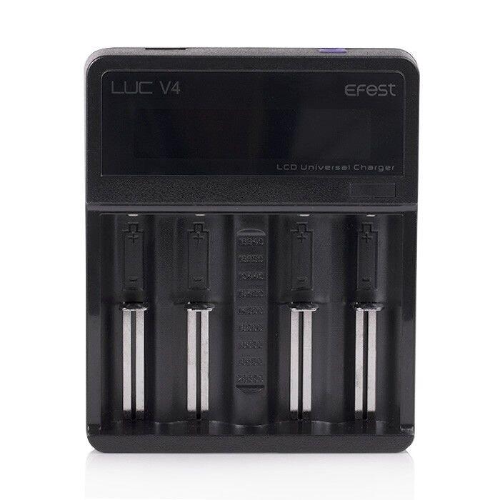 Comprar Carregador LUC V4 LCD - Efest - Aldeia Vape / POD