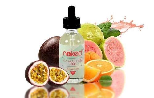Freebase E-liquids Discover The Flavor Of Hawaiian POG By Naked 100 - Guide To Vaping Vapor Juice Display Freebase E-liquids Discover The Flavor Of Hawaiian POG By Naked 100 - Guide To Vaping Vapor Juice Display