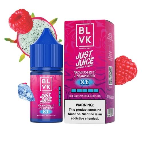 BLVK Unicorn x Just Juice: Juice Nic Salt Dragonfruit Raspberry Ice