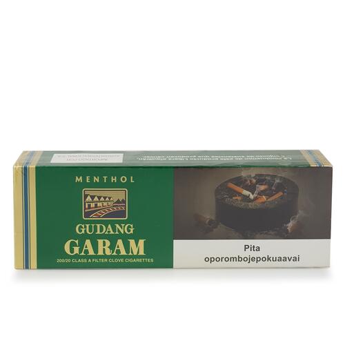 Cigarro Gudang Garam Menta - Pacote com 10