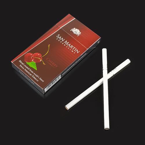 Cigarro San Martin Superslims Cereja - Pacote com 10