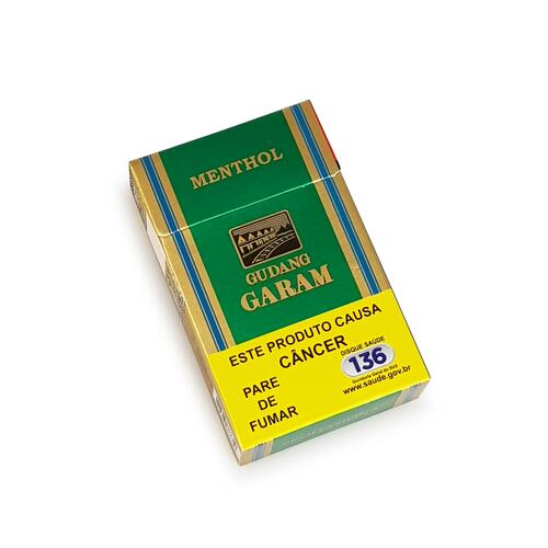 Cigarro Gudang Garam (Nacional) Menta - Pacote com 10