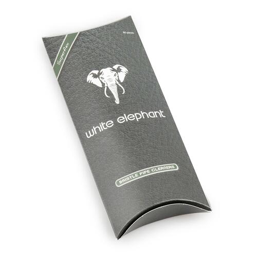 Limpador de Cachimbo de Algodo Elephant Bristle - Pacote com 80