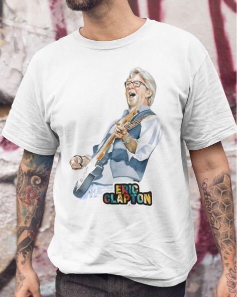 Comprar Camiseta Eric Clapton - de R$86,30 a R$113,28
