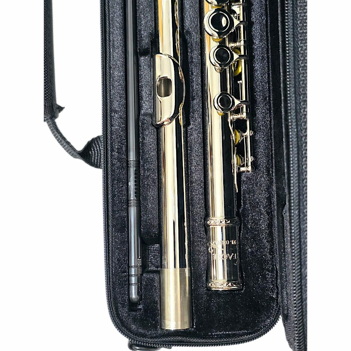 CELLULA FALCO 3点セット Comprar Flauta Eagle Transversal Em Do Fl 03n Niquelada Nova - a