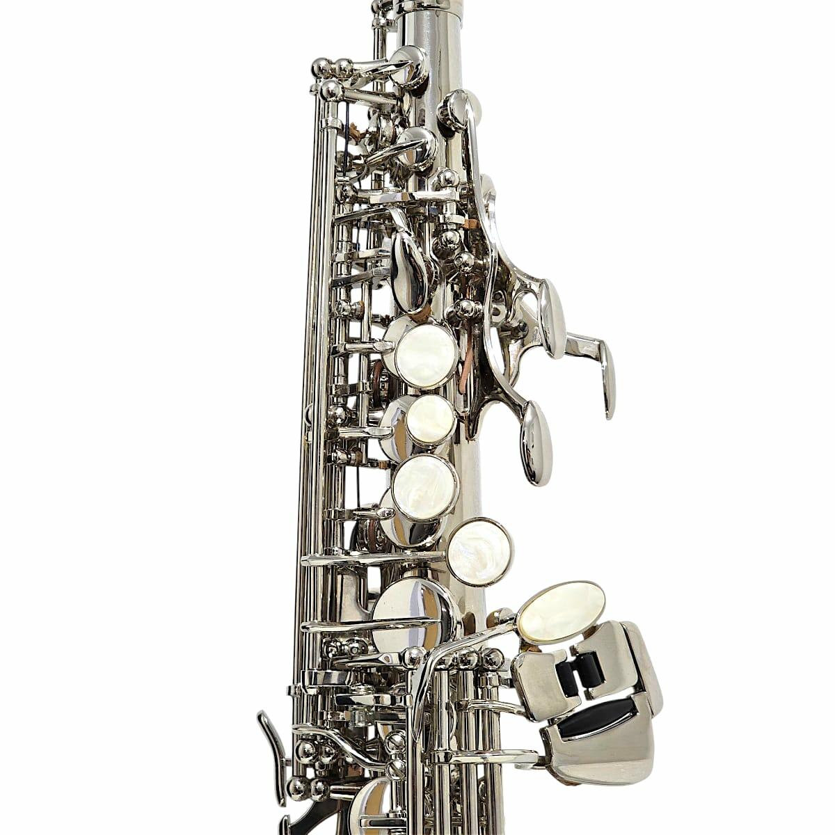 Comprar Sax Soprano Eagle Sib Sp502 N Niquelado Novo - Completo +