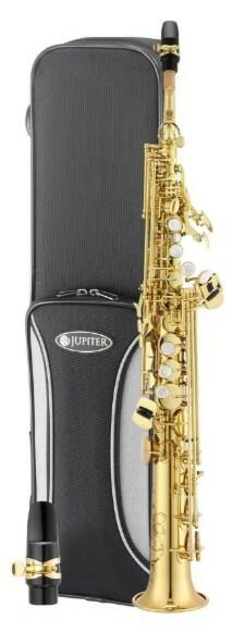 イソノファクトリー jb Comprar Saxofone Soprano Laqueado Jupiter Sib Com Estojo Jss1100Q