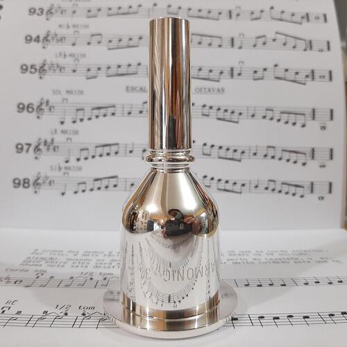 Comprar Bocal Jc Custom De Tuba Harmonic 34 Prata - a partir de R