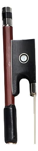 Arco Per Violino 4/4 Fibra Carbonio &ndash; Ebano Con Fleur-de-Lys E Parti Dorate