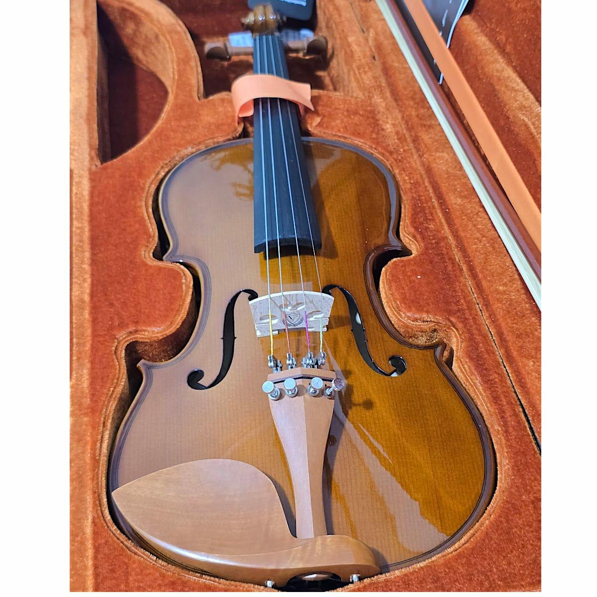 Comprar Violino Eagle 4/4 Ve441 + Espaleira + Estante + Afinador