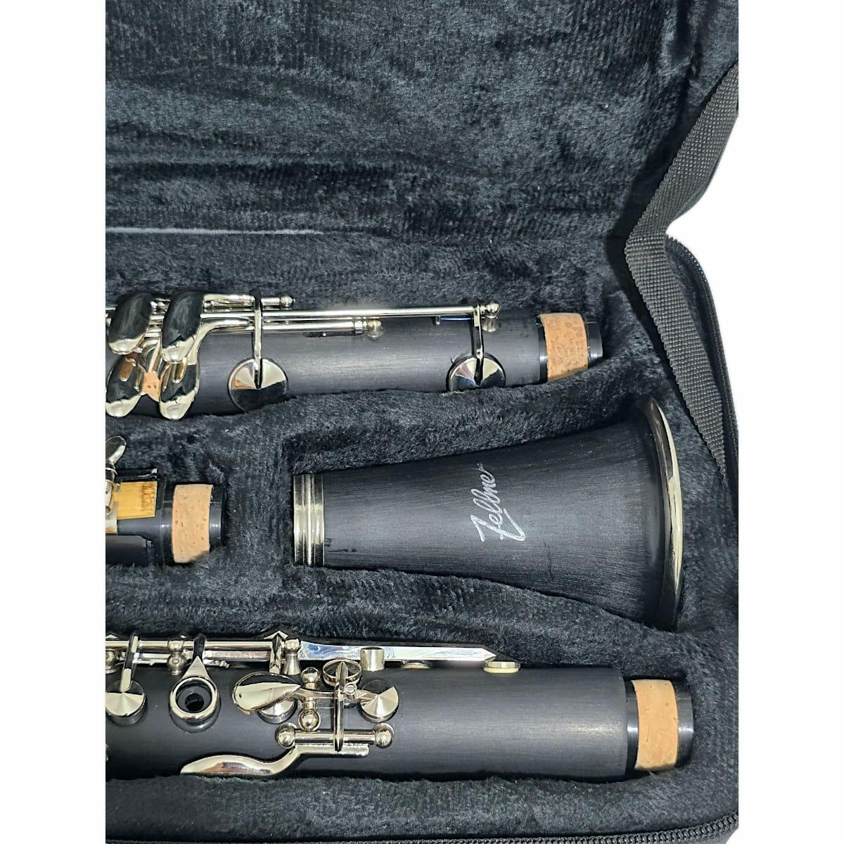 Comprar Clarinete Zellmer Zcl-600n Sib 17 Chaves Niqueladas - 1218