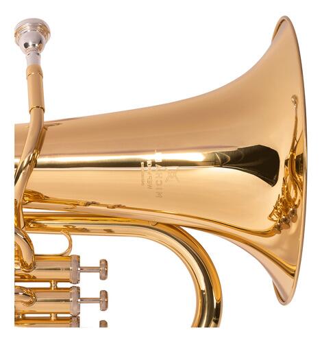 Comprar Bombardino Michael Wepm40n Bb Dourado C/ Case E Acessórios