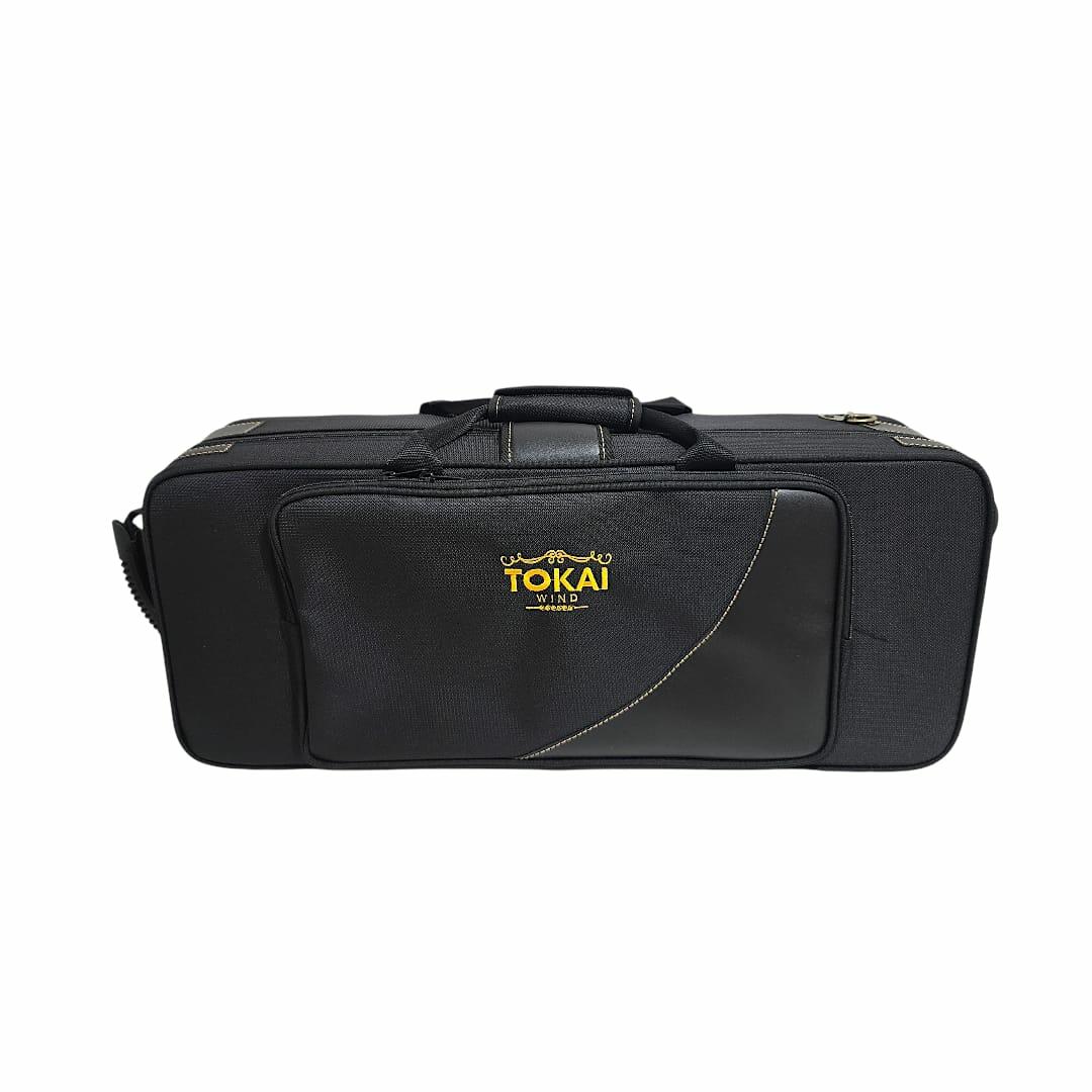 Comprar Sax Alto Tokai TSA-200PG Corpo Prata E Chaves Douradas - a