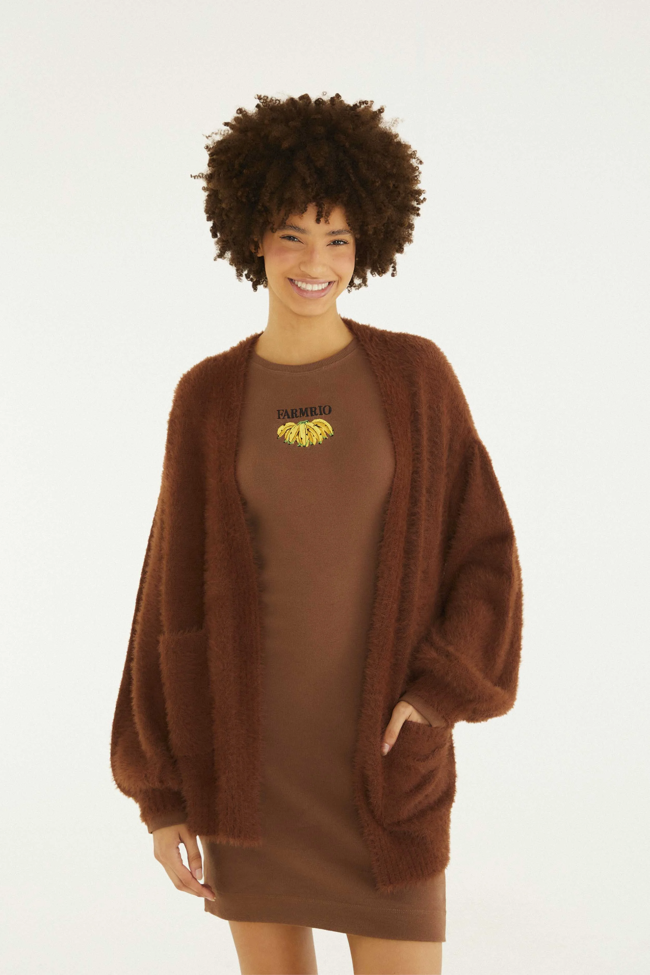 Comprar Cardigan Tricot Artesanal Farm