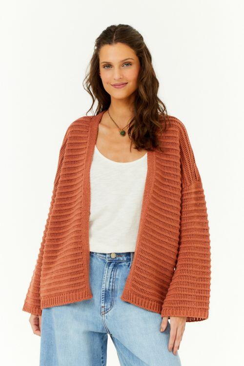 Comprar Cardigan Tricot Artesanal Farm