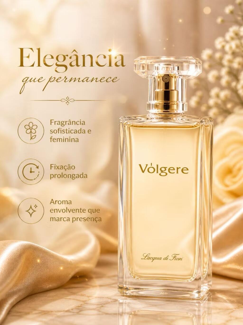 perfume Volgere Lacqua di Fiori 100ML Deo col - Site Oficial - a