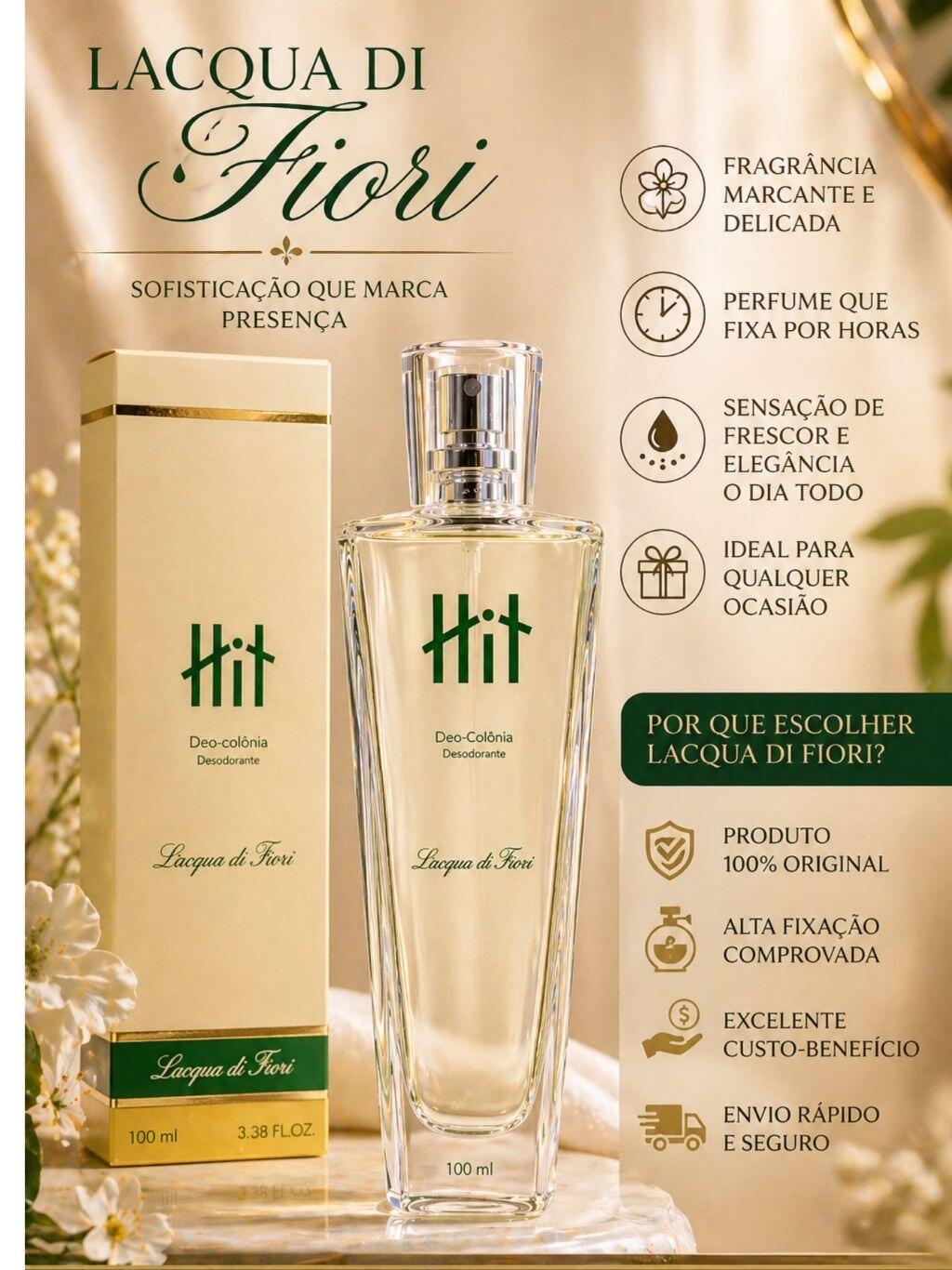 Perfume Hit Lacqua di Fiori 100ml - Lacqua Di FIori oficial - a