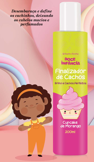 Comprar Finalizador E Modelador De Cachos Cupcake de Morango 200ml