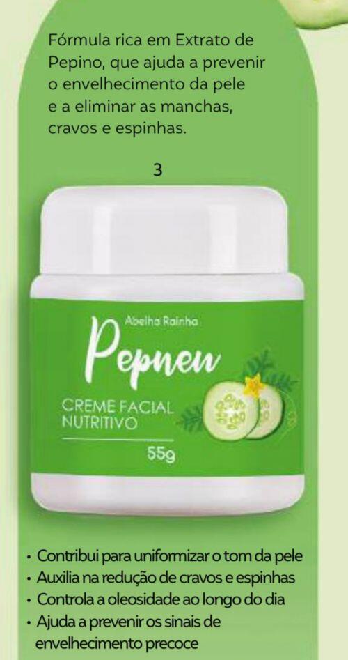 フェイスクリーム pepepe Comprar Creme Facial Pepnew Nutritivo Abelha Rainha 55 G (3059