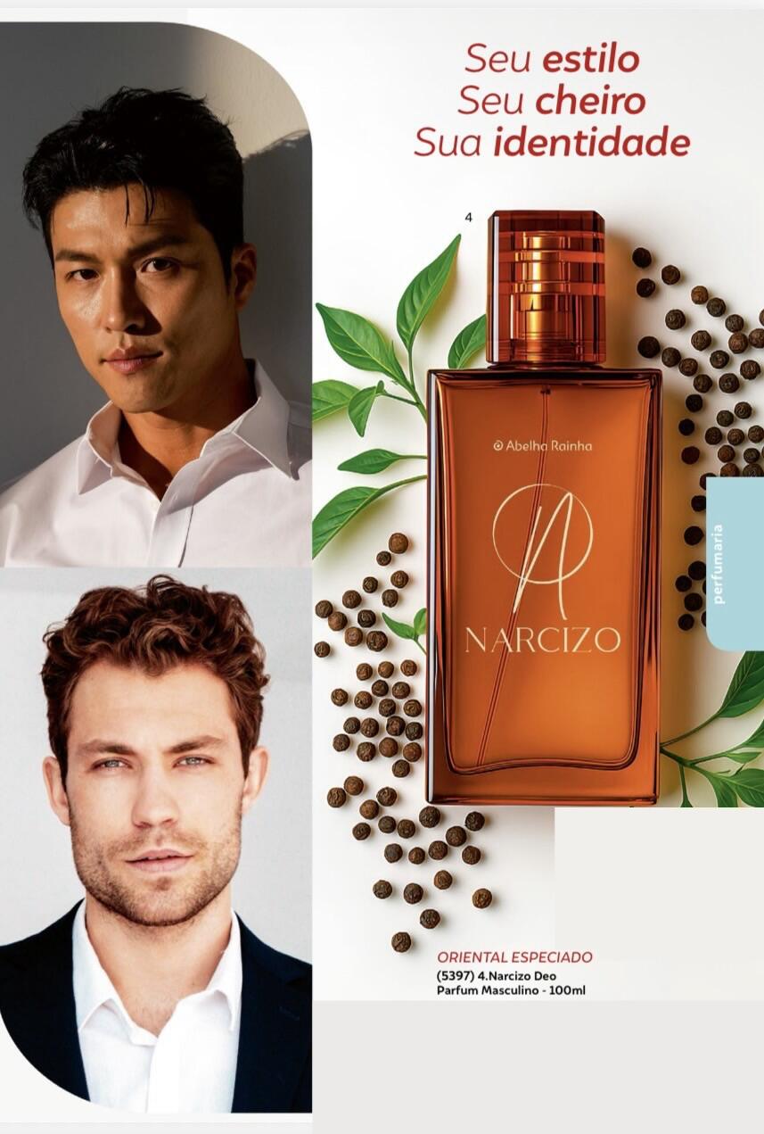 Comprar Deo Parfum Masculino Narcizo 100 ml Abelha Rainha (5397