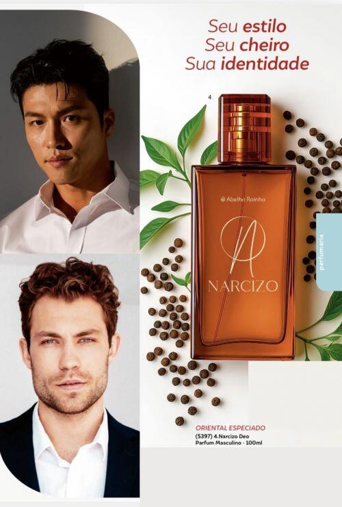 Comprar Deo Parfum Masculino Narcizo 100 ml Abelha Rainha (5397