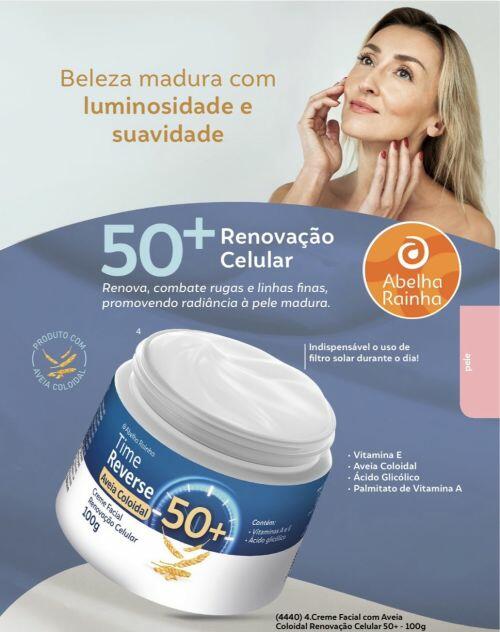 Comprar Creme Face Rejuvenesced Time Reverse 50 Anos 100G FPS