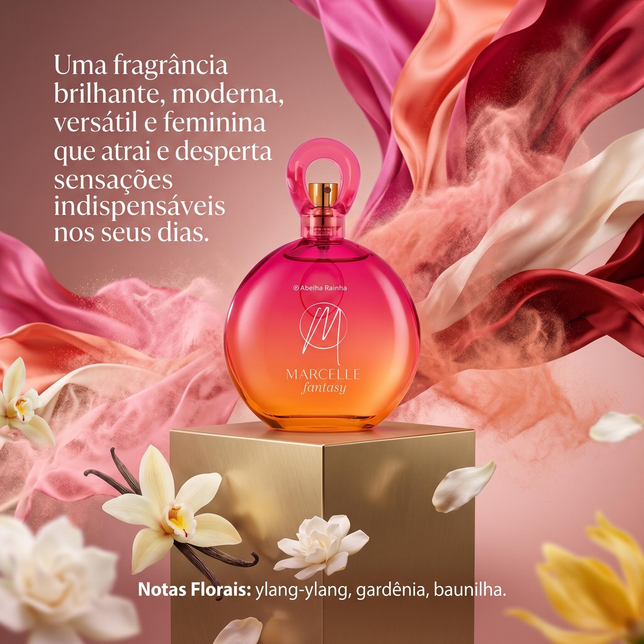 【新品】ALICEBELLE アリスベル　フェムソープ&フェムホワイティーナ３本 Perfume Marcelle Fantasy Deo Parfum Feminino 100ml - a partir de R