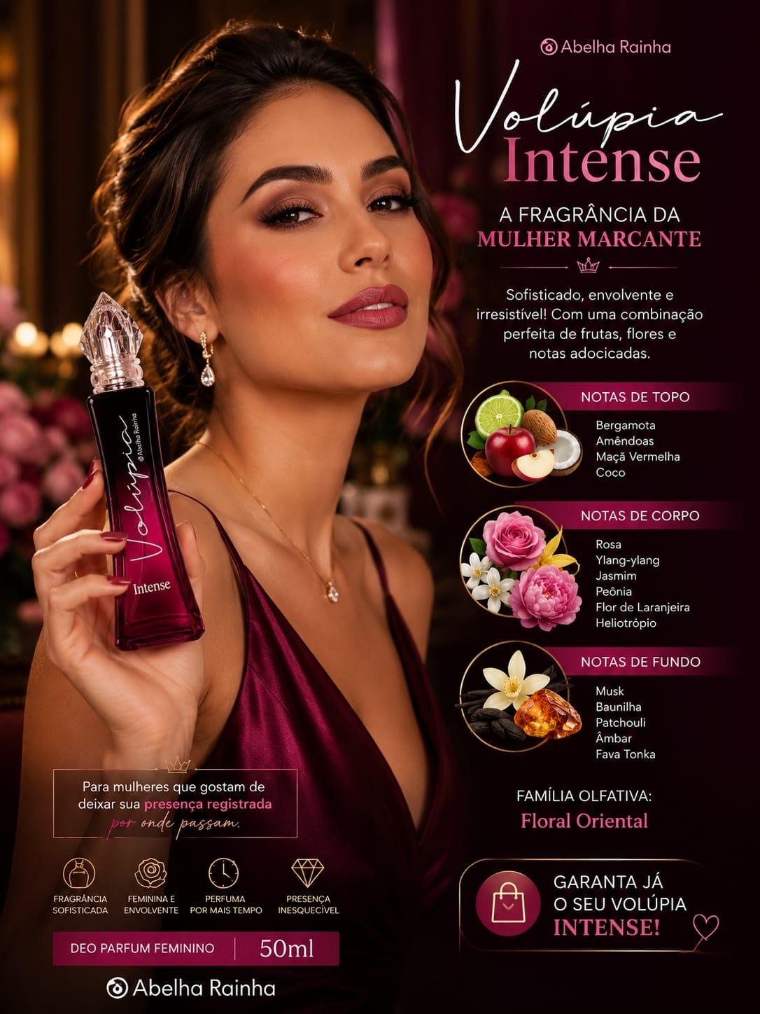 Comprar Volúpia Intense Deo Parfum 50Ml Abelha Rainha (5495) - a
