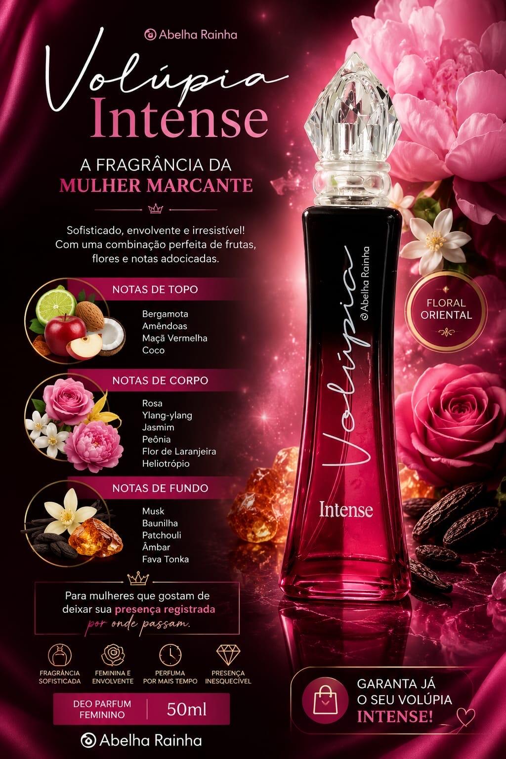Comprar Volúpia Intense Deo Parfum 50Ml Abelha Rainha (5495) - a