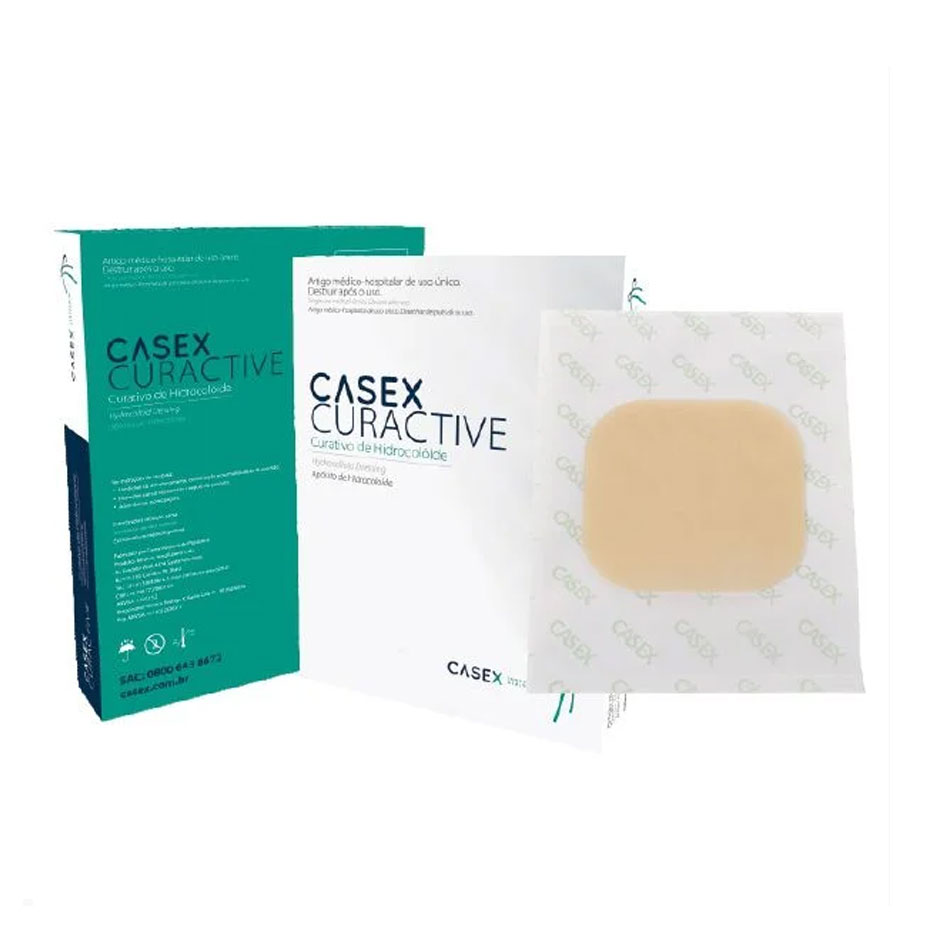 Curativo Hidrocoloide Extra Fino 10x10cm ? Casex