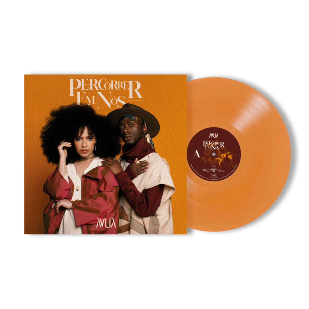 ÀVUÀ - Percorrer Em Nós LP laranja translúcido - R$179,99