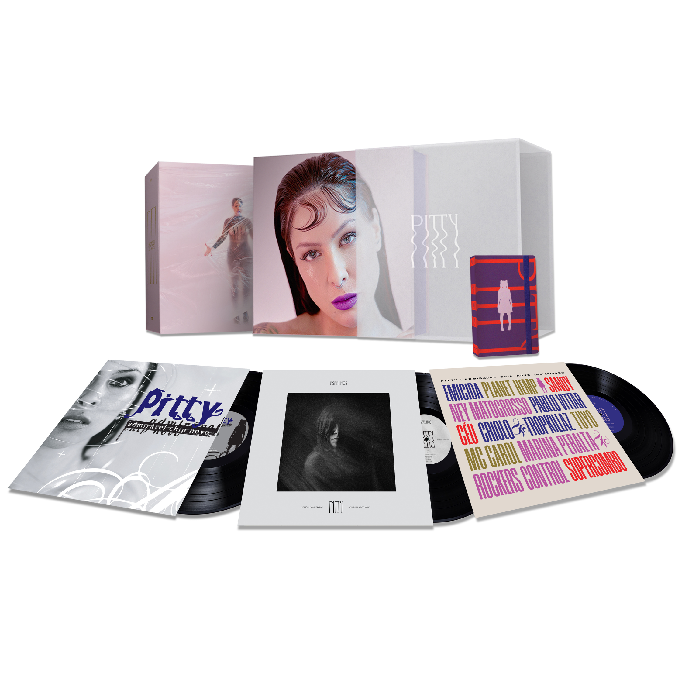 Comprar Pitty - ACNXX Box 3 LPs Admirável Chip Novo 20 Anos - R