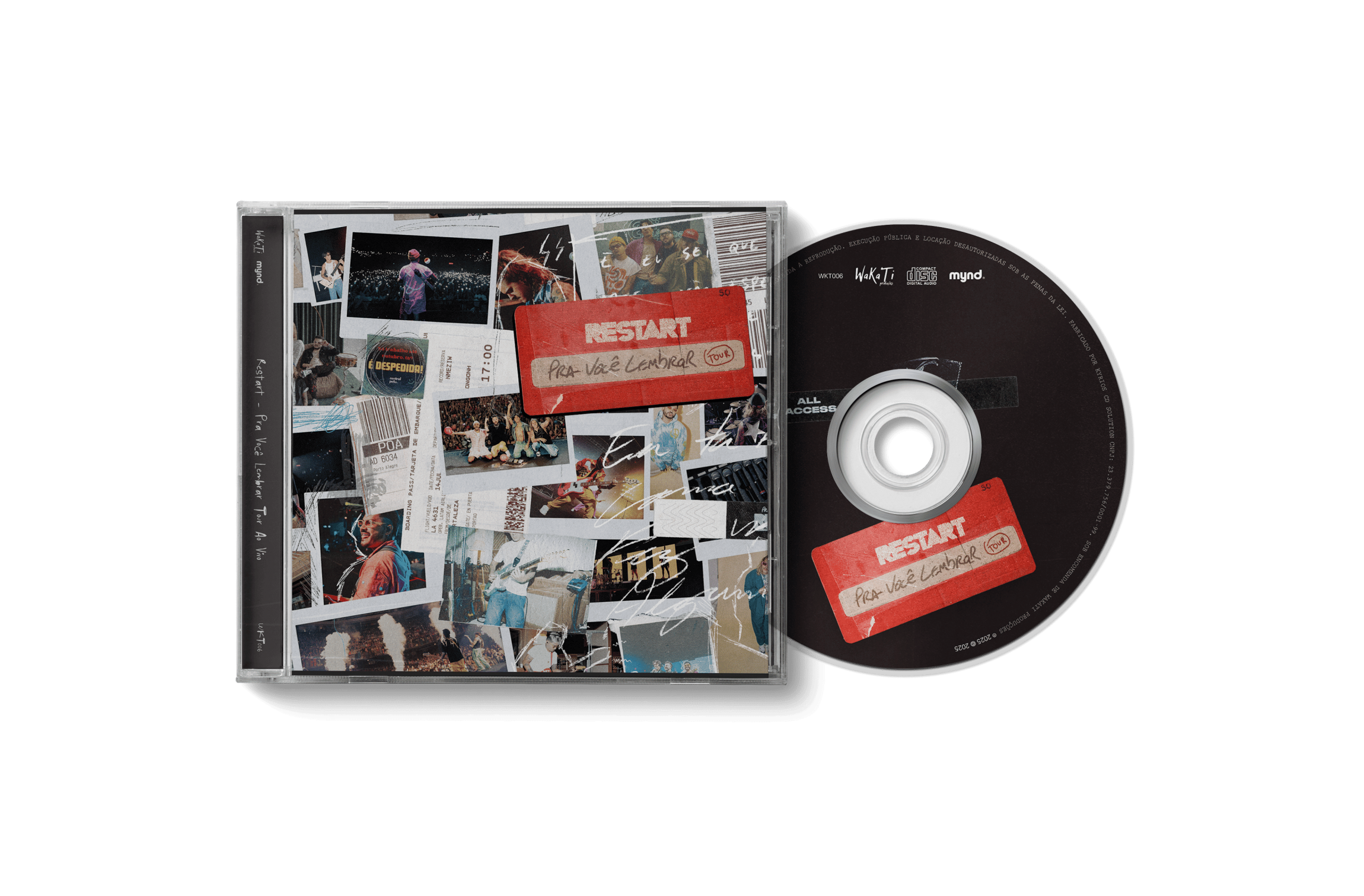Comprar Restart - Box Deluxe Pra Você Lembrar Tour Ao Vivo - R$329,99