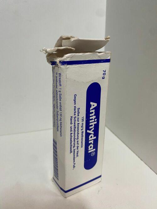 Pomada Antihydral 70g (caixinha avariada)
