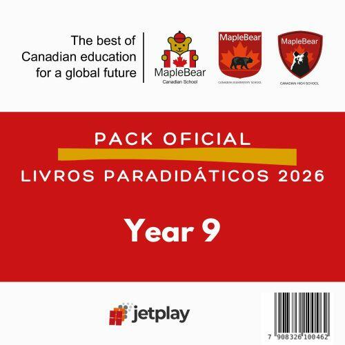 Pack Oficial - Livros Paradidáticos Maple Bear - Year 9 - a partir