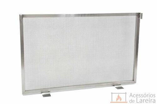 Tela de Lareira em Aço Inox 304