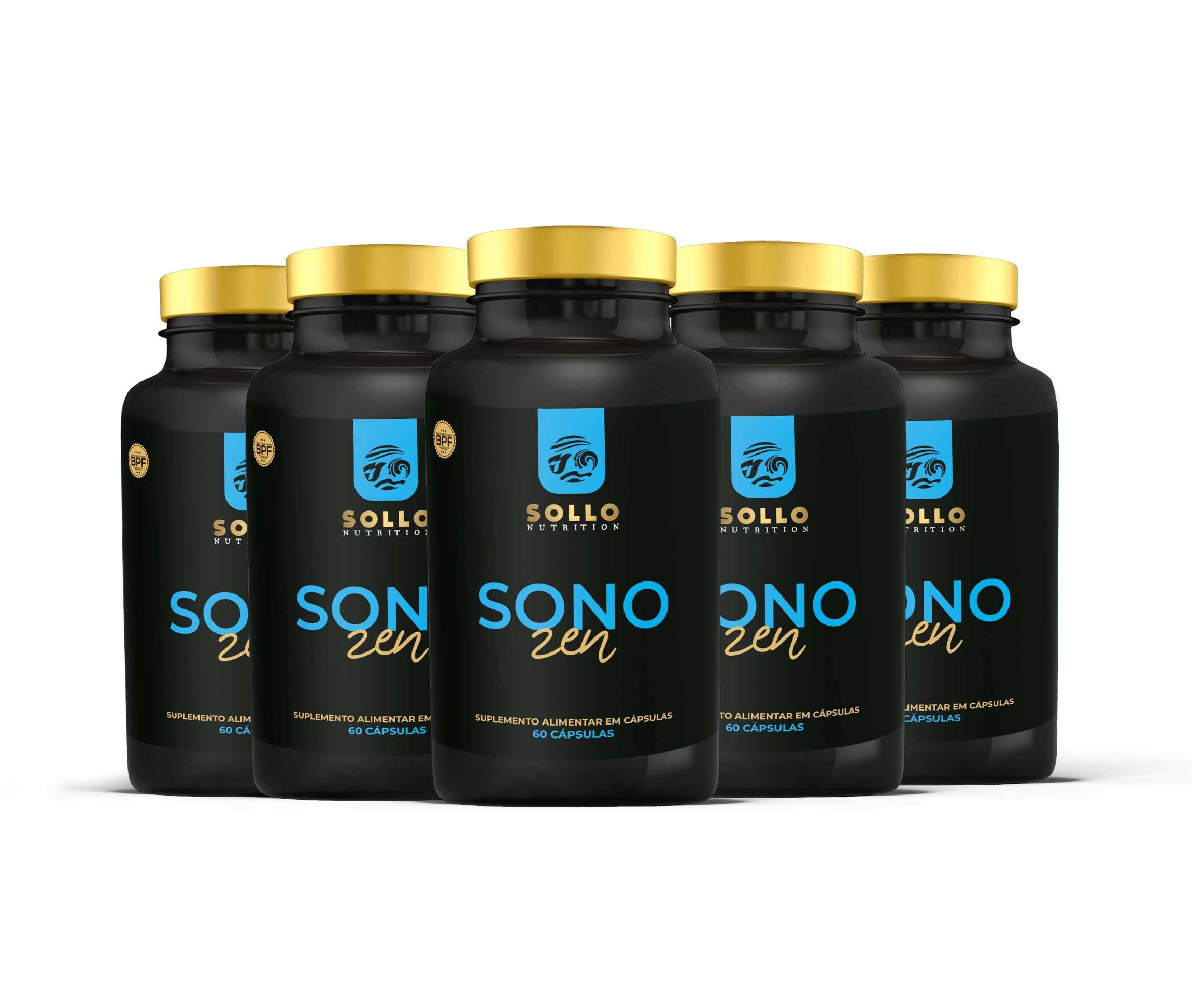 Comprar KIT 5x Sono Zen - 60 Cápsulas (L-Triptofano + Vitaminas B6