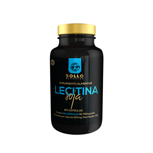 Lecitina de Soja 750mg - 60 Cápsulas