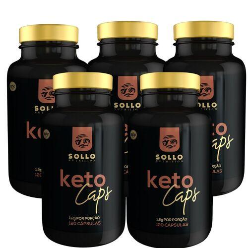 Kit 5 x Keto - 120 Cápsulas