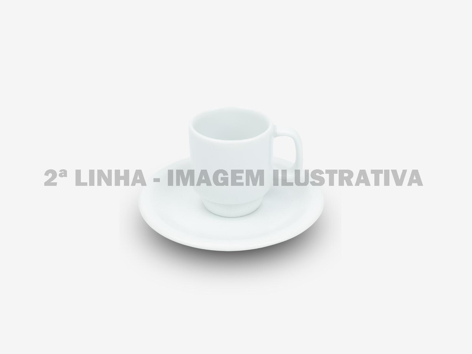 Comprar Xícara Café com Pires 65ml - Mod. Texas 2ª LINHA - a