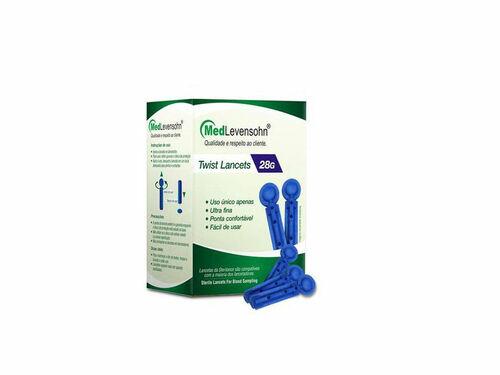 Lancetas Para Lancetador 28G - MedLevensohn