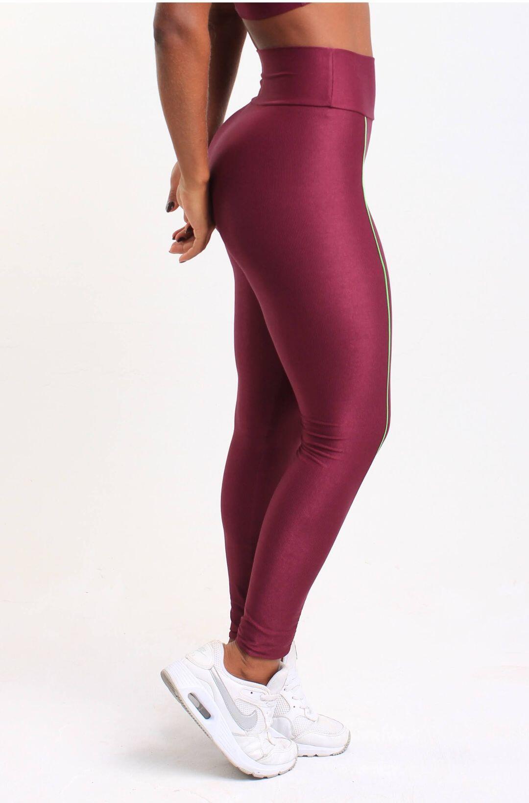 Comprar Legging Luana Malbec - AZ Moda Fitness & BeachWear