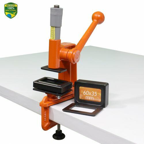 MÁQUINA DE BOTTON RETANGULAR MANUAL - a partir de R$1.371,99