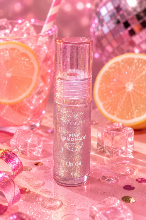 Comprar Lip Oil Pink Limonade Mia Make - R$10,00