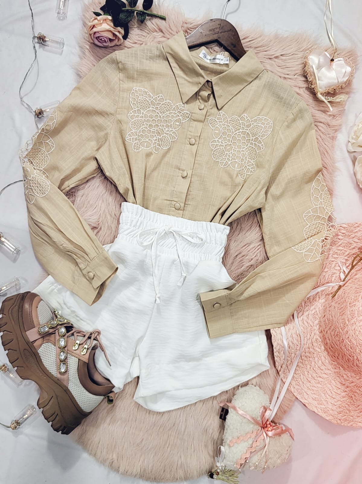 CAMISA MANGA LONGA LINHO PREMIUM BORDADA a partir de R$85,40