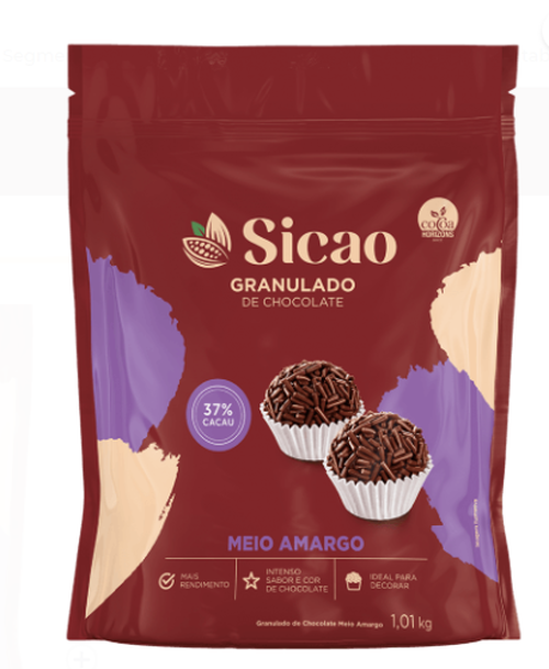 Comprar Granulado Chocolate Nobre Meio Amargo 37% 1,01 kg Callebaut - a ...
