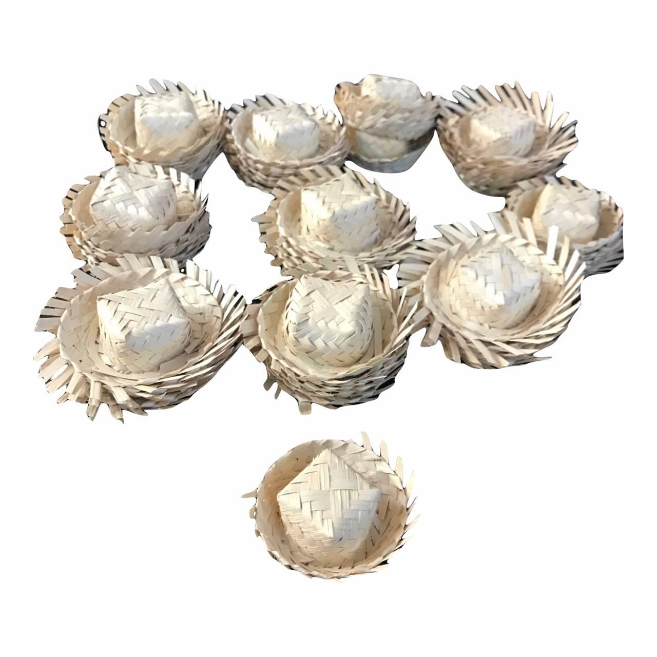Comprar 60 mini chapéu palha Festa Junina lembrancinha - a partir de R ...