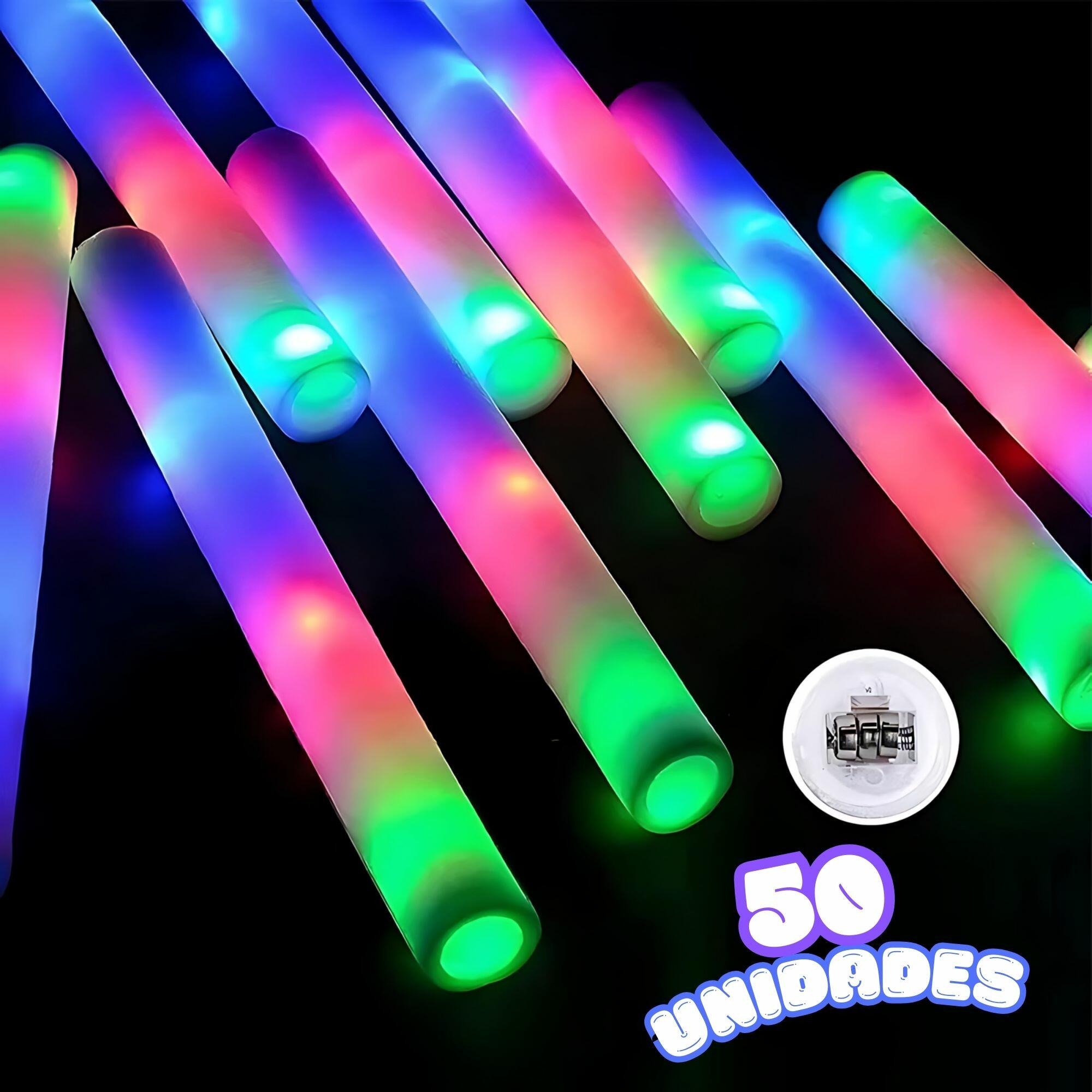 Comprar 50 Bastão de Led 40cm para Festa Balada Formatura Casamento - a ...
