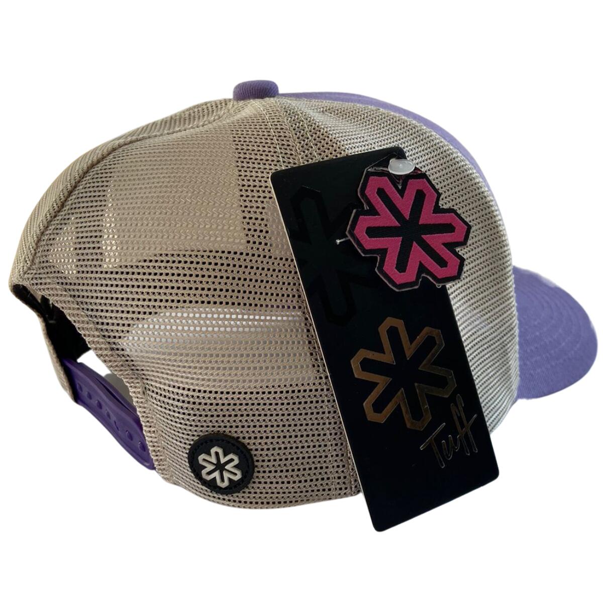 Comprar Boné Tuff Roxo Logo Bordado Branco/Roxo